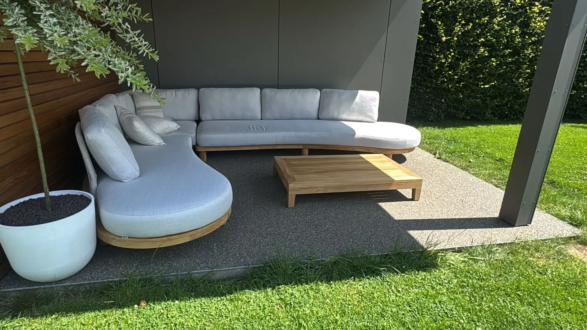 Tapis de pierre extérieur